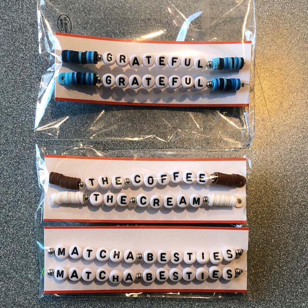 Beaded Bracelet Set - (6)